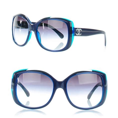 CHANEL CC Sunglasses 5183 Blue 143283.